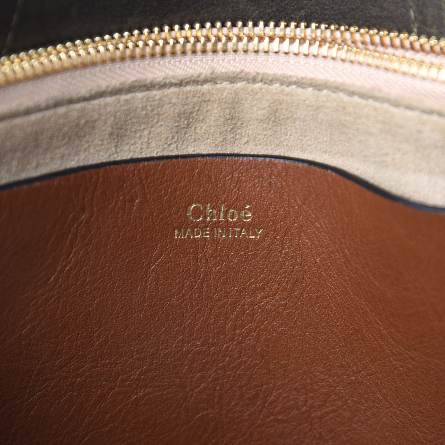 Chloe Calfskin Suede Small Hayley Hobo Eucalyptus 8 of 10
