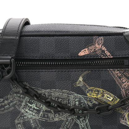 Louis Vuitton Damier Graphite Wild Animals Mini Soft Trunk 7 of 9