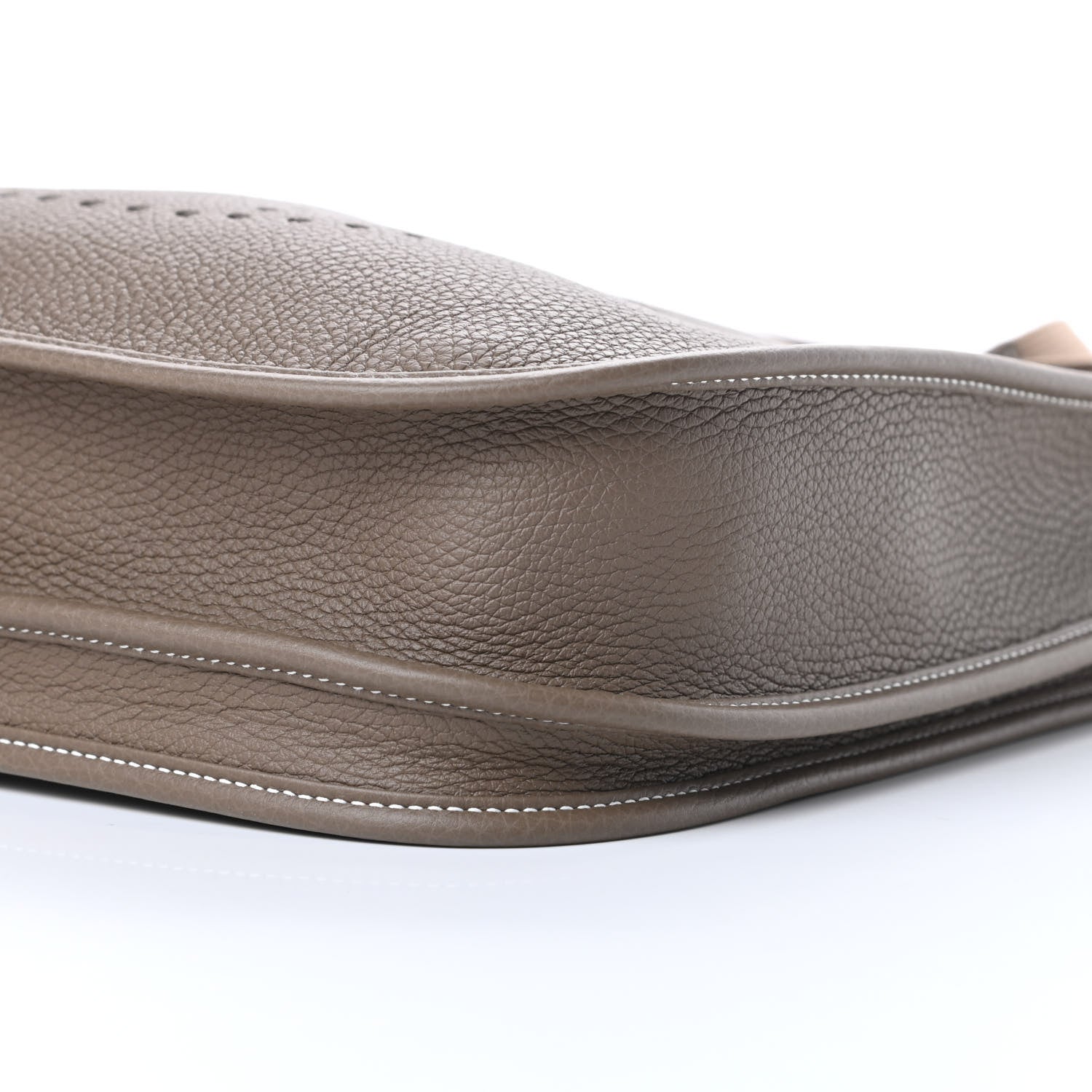 Hermes Taurillon Clemence Evelyne III PM Etoupe 10 of 11