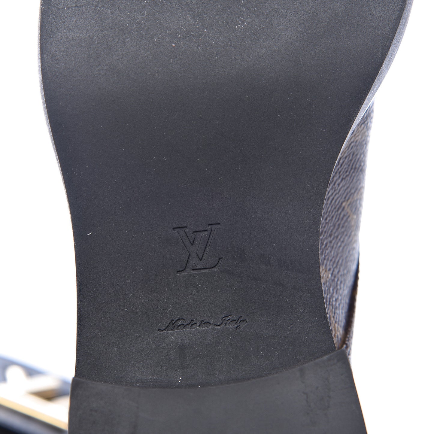 Calfskin Monogram Wonderland Flat Ranger Boots 38 Black