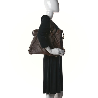 Saint Laurent Calfskin Muse Messenger Bag Brown 2 of 27
