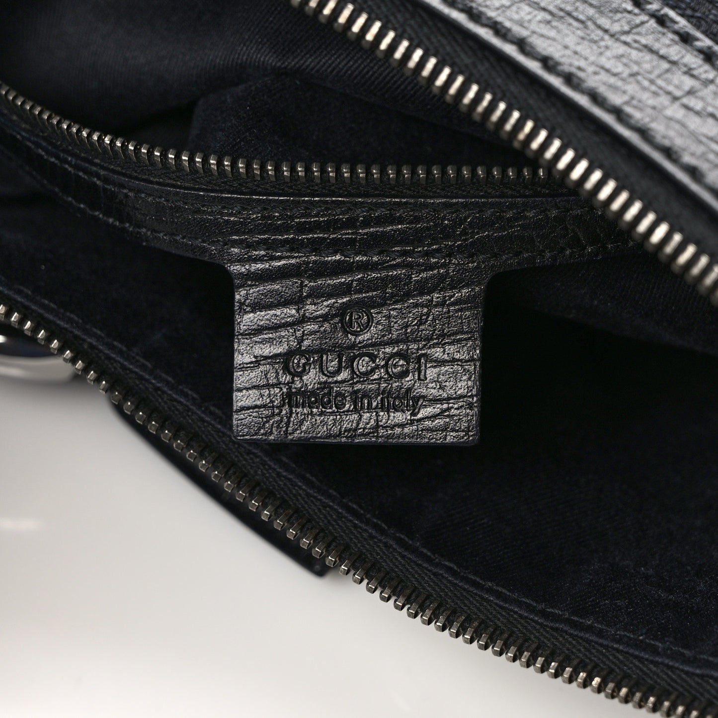 Monogram Horsebit Hobo Black