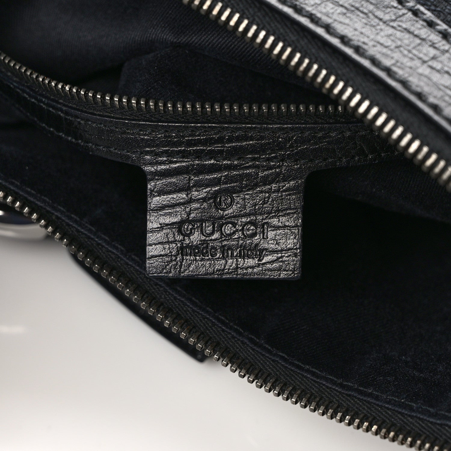 Gucci Monogram Horsebit Hobo Black 6 of 11