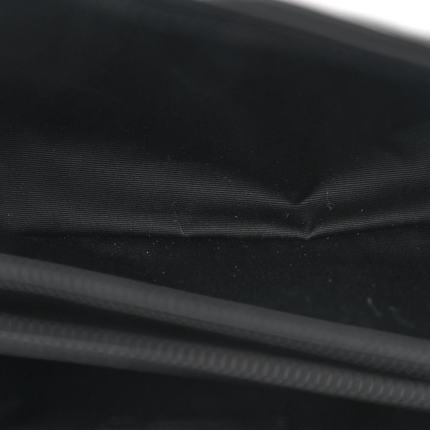Calfskin Y Quilted Monogram Monochrome Medium Loulou Chain Satchel Black