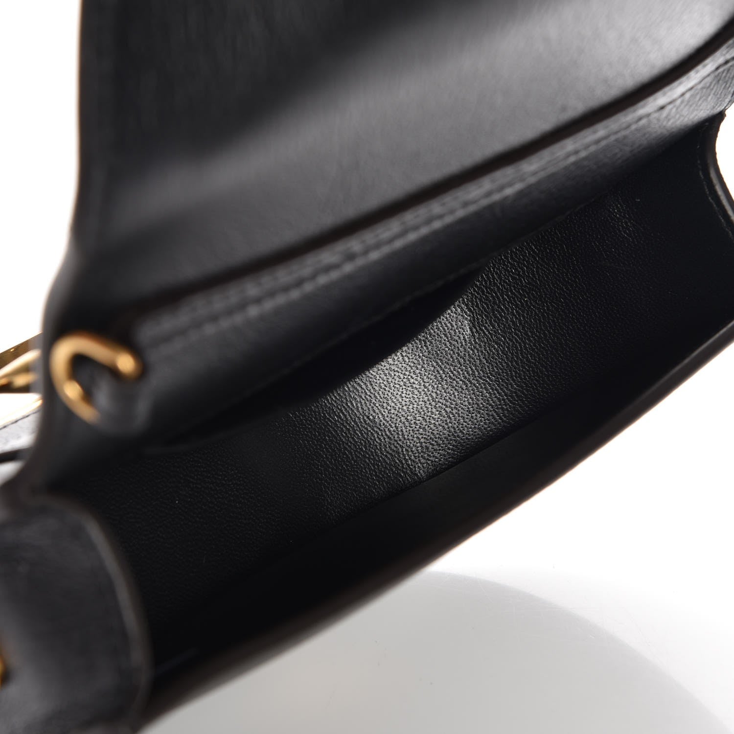 Chloe Calfskin Small Nile Bracelet Minaudiere Bag Black 6 of 7
