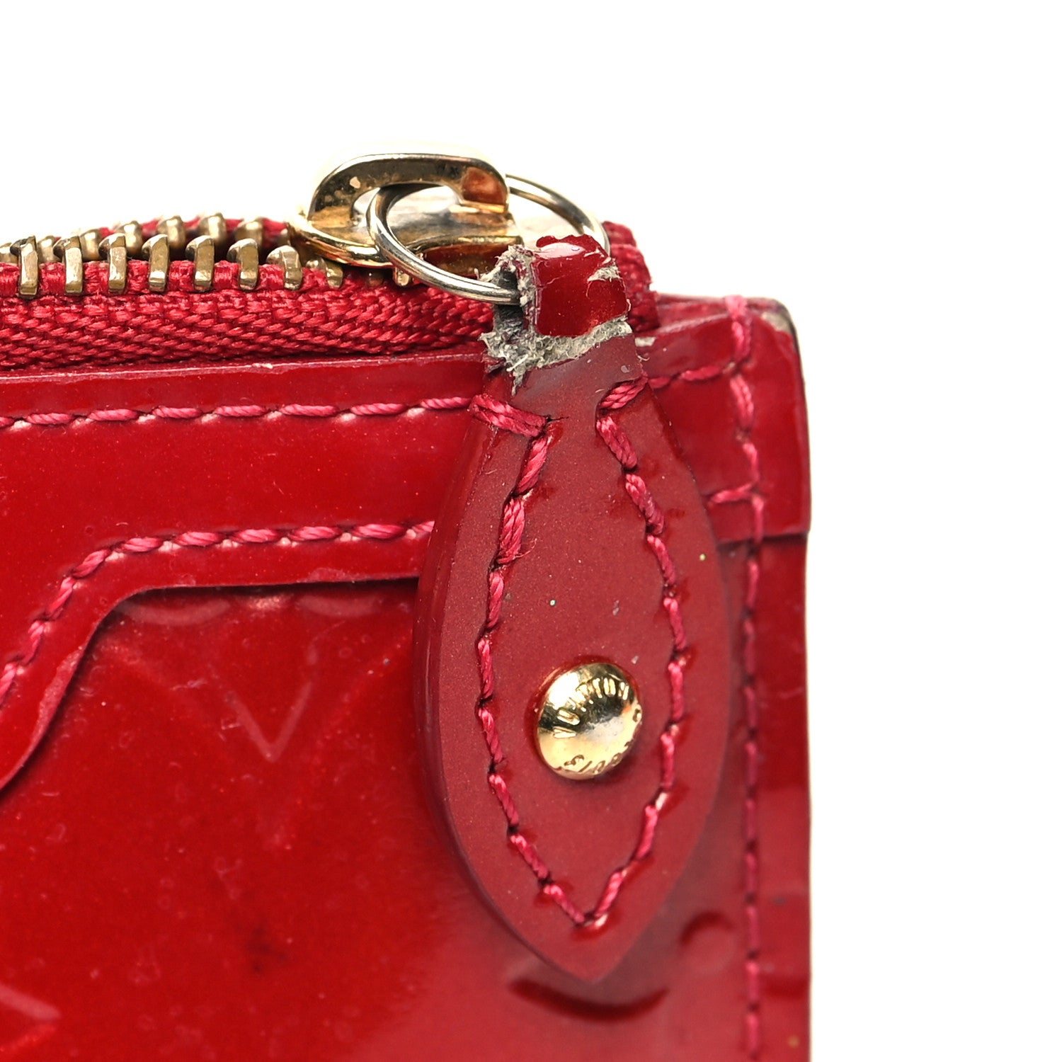 Louis Vuitton Vernis Key Pouch Pomme D'Amour 12 of 15