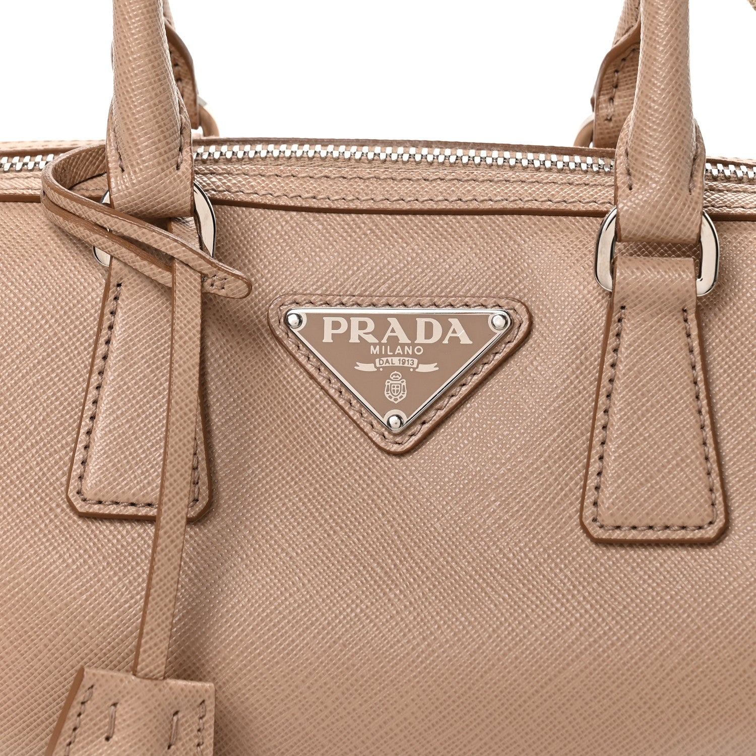 Prada Saffiano Lux Top Handle Crossbody Bag  Cammeo 8 of 10