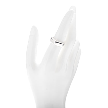 Gucci Sterling Silver Bamboo Band Ring 57 8 2 of 5