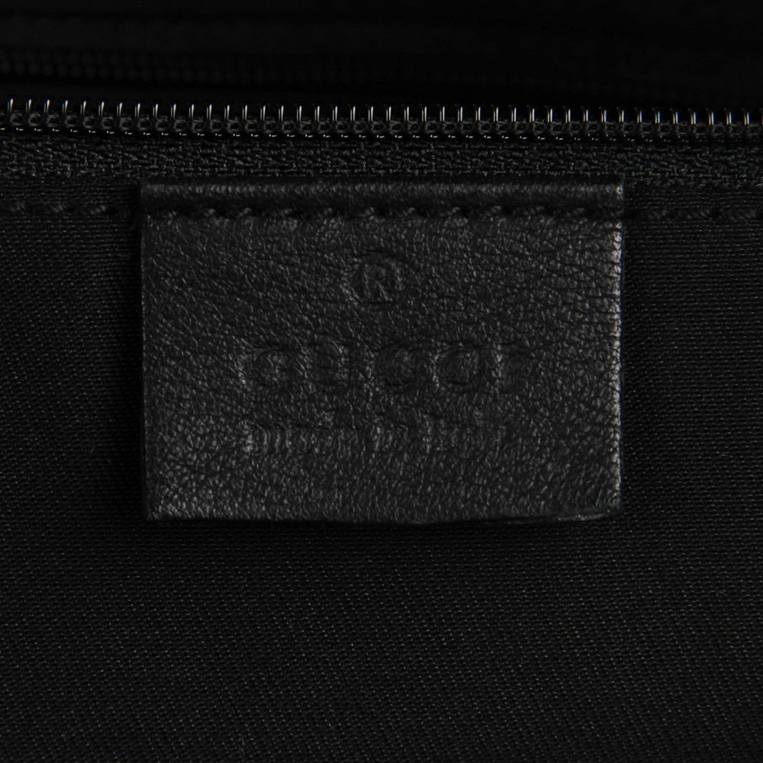 Gucci Calfskin D Gold Tote Black 6 of 7