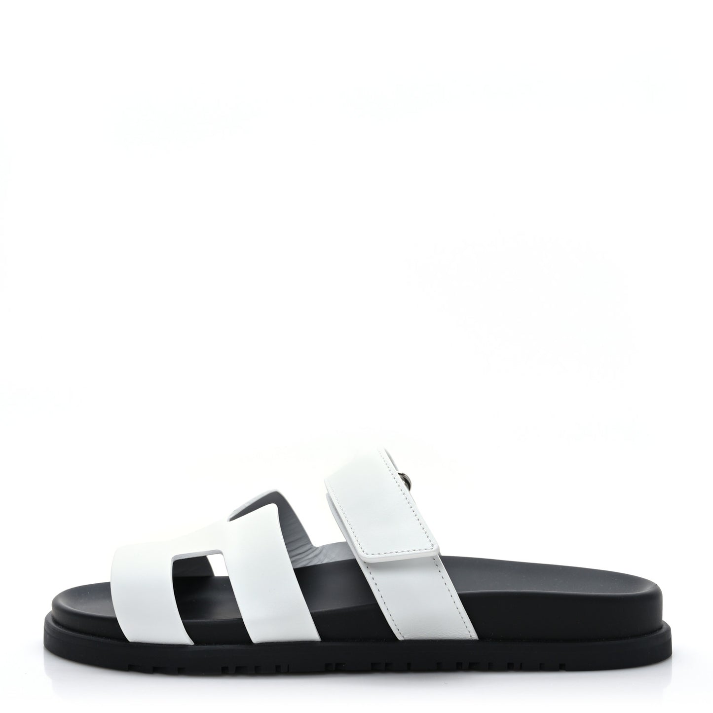 Calfskin Womens Chypre Sandals 40 White