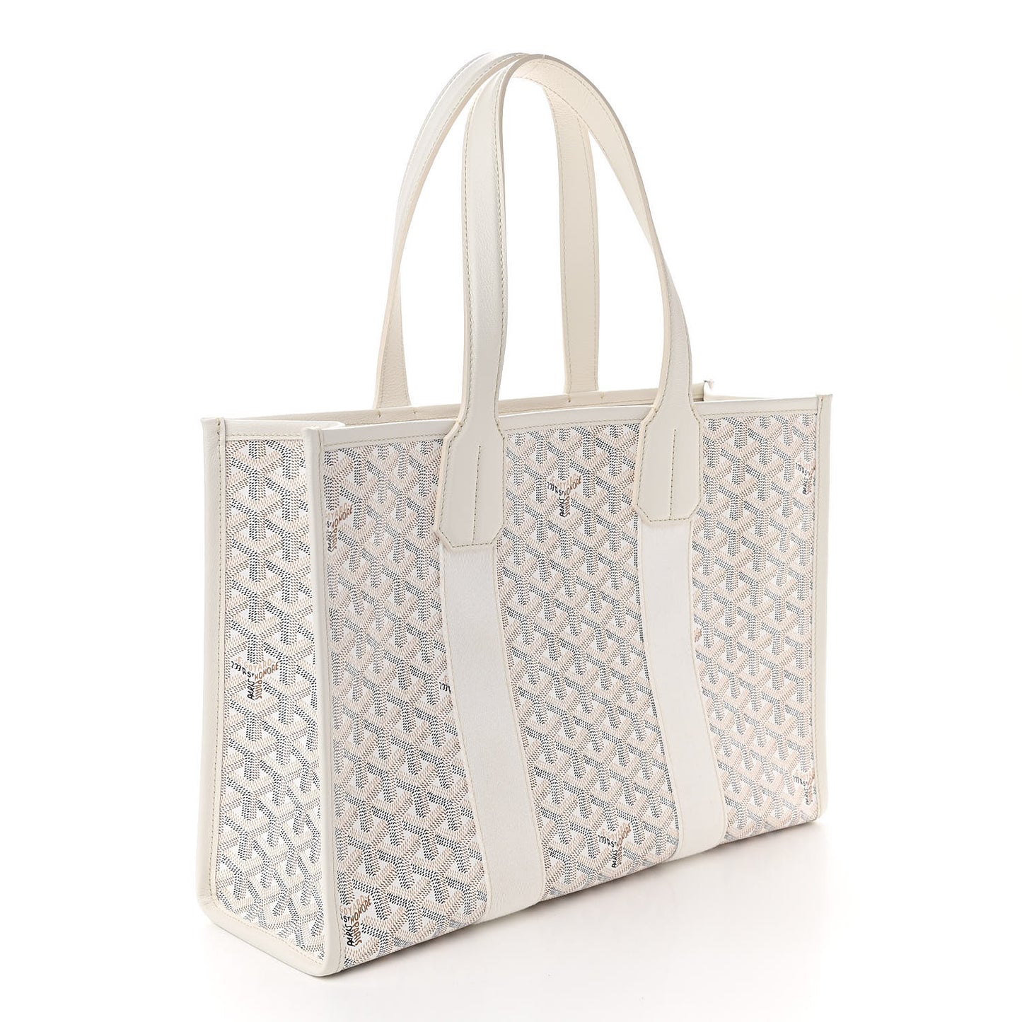 Goyardine Villette Tote White