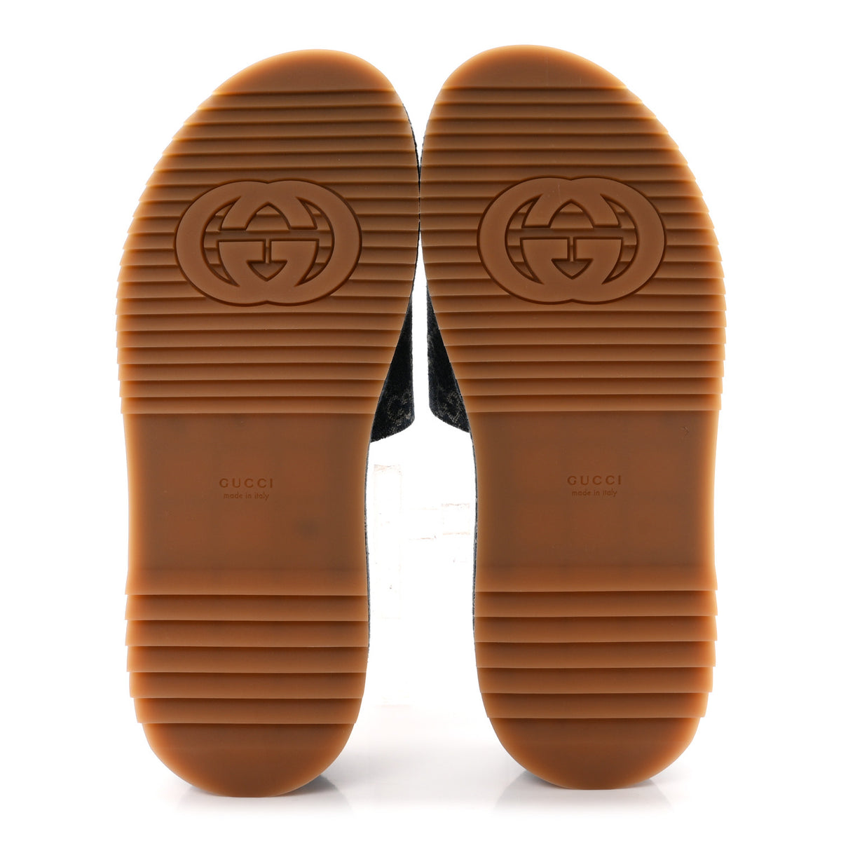 New Denim GG Monogram Angelina Platform 55mm Slide Sandals 40.5 Blue Tea