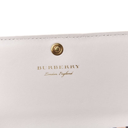 Burberry Vintage Check Continental Wallet White 6 of 6