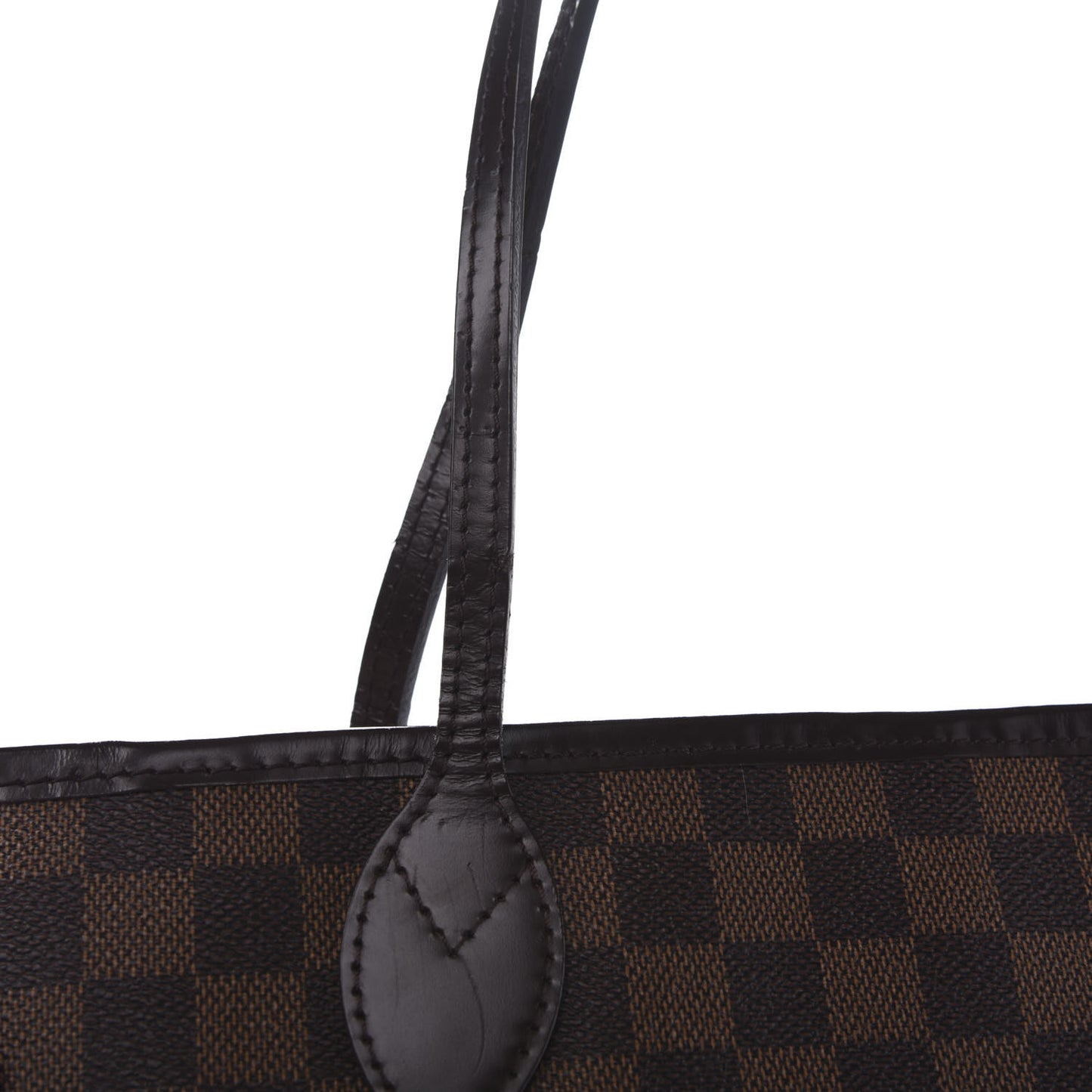 Damier Ebene Neo Neverfull MM Rose Ballerine