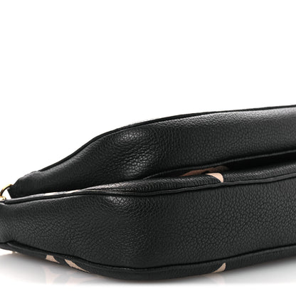 Louis Vuitton Empreinte Monogram Giant Multi Pochette Accessories Black Beige 8 of 9
