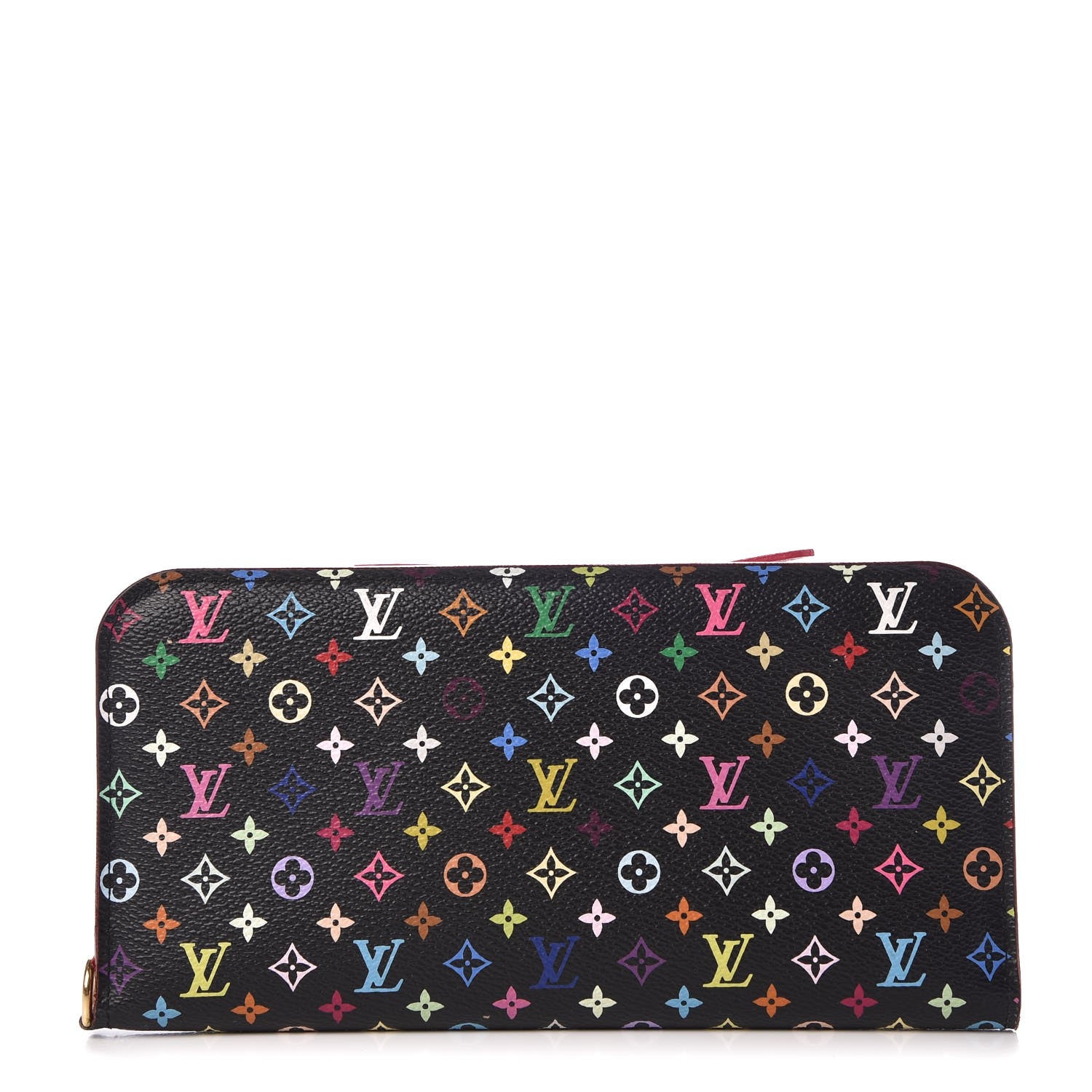 Louis Vuitton Monogram Multicolor Insolite Wallet Black Grenade 1 of 6