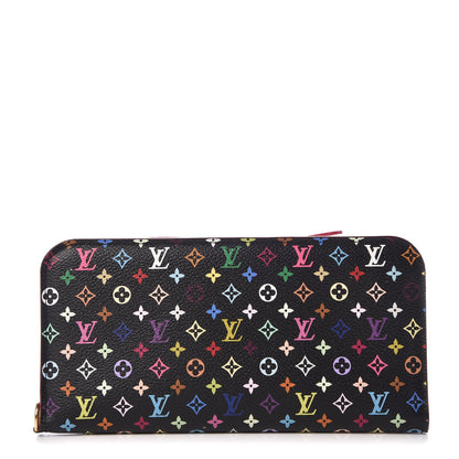 Louis Vuitton Monogram Multicolor Insolite Wallet Black Grenade 1 of 6
