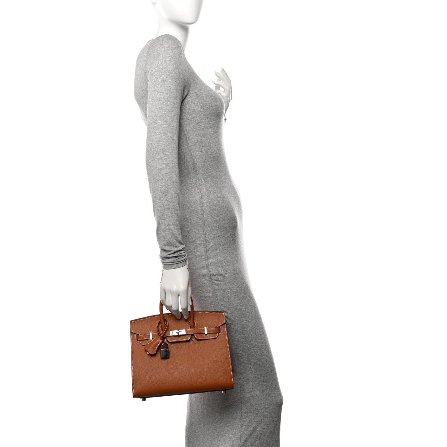 Epsom Birkin Sellier 25 Gold