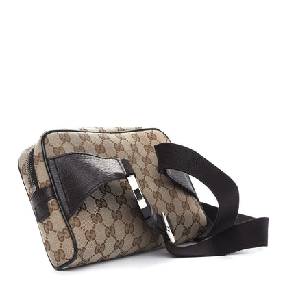 Gucci Monogram Belt Bag Dark Brown 3 of 9