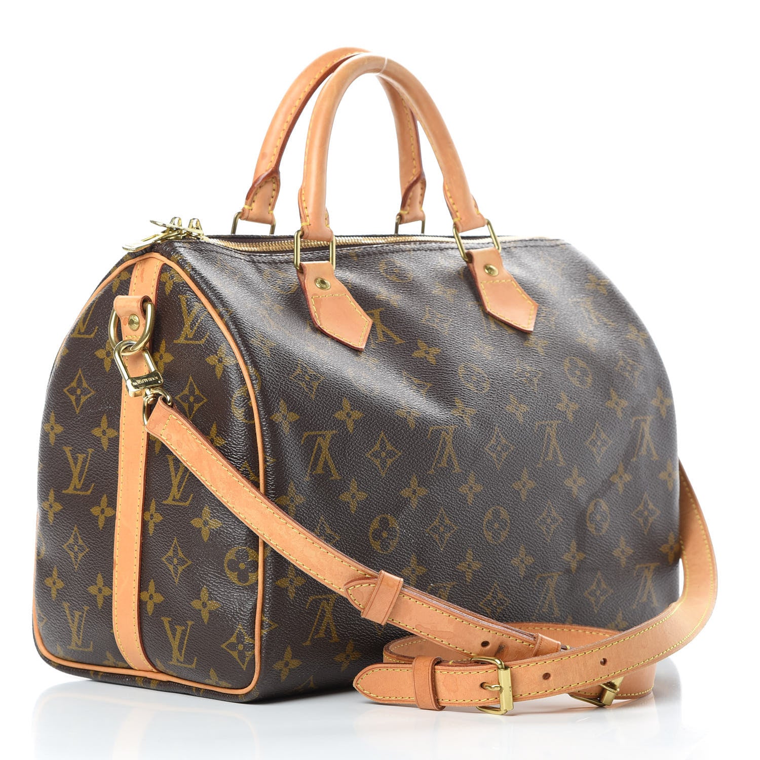 Louis Vuitton Monogram Speedy Bandouliere 30 3 of 19