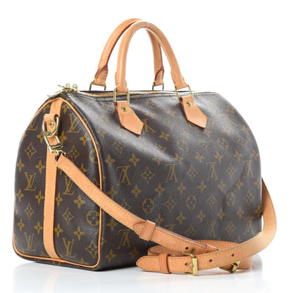 Louis Vuitton Monogram Speedy Bandouliere 30 3 of 19