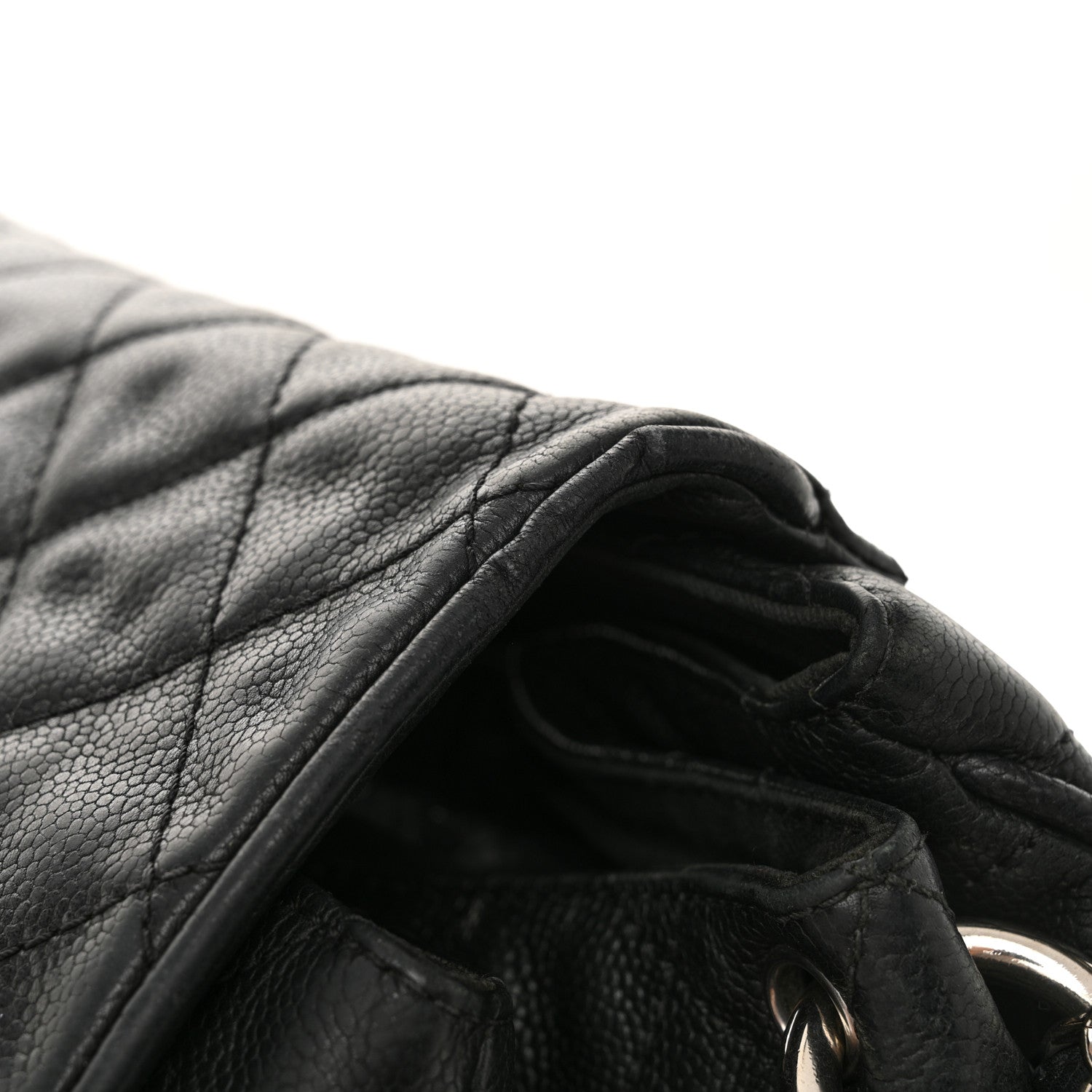 Chanel Caviar Quilted Timeless Accordion Flap Black 17 of 17