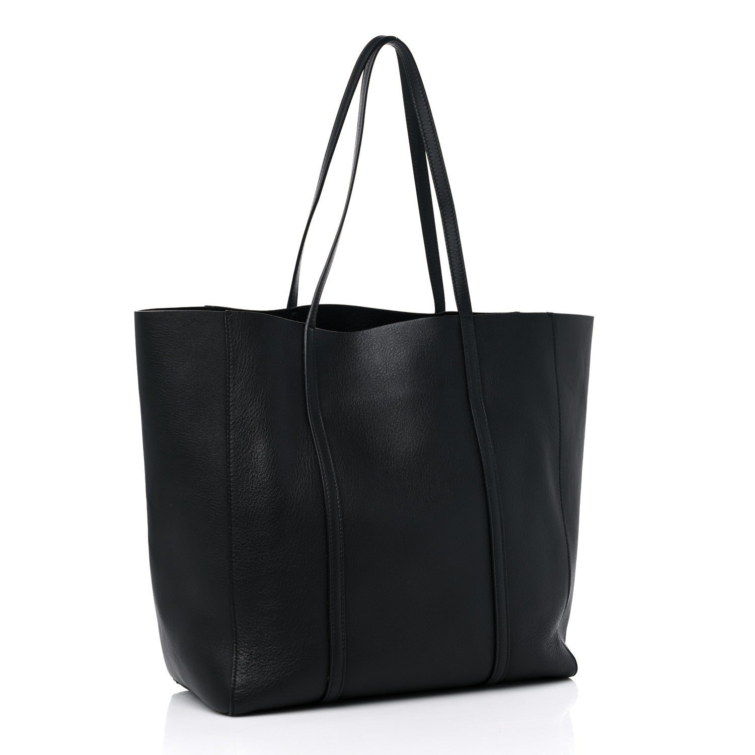 Balenciaga Calfskin Small Everyday Tote Bag Black 3 of 14