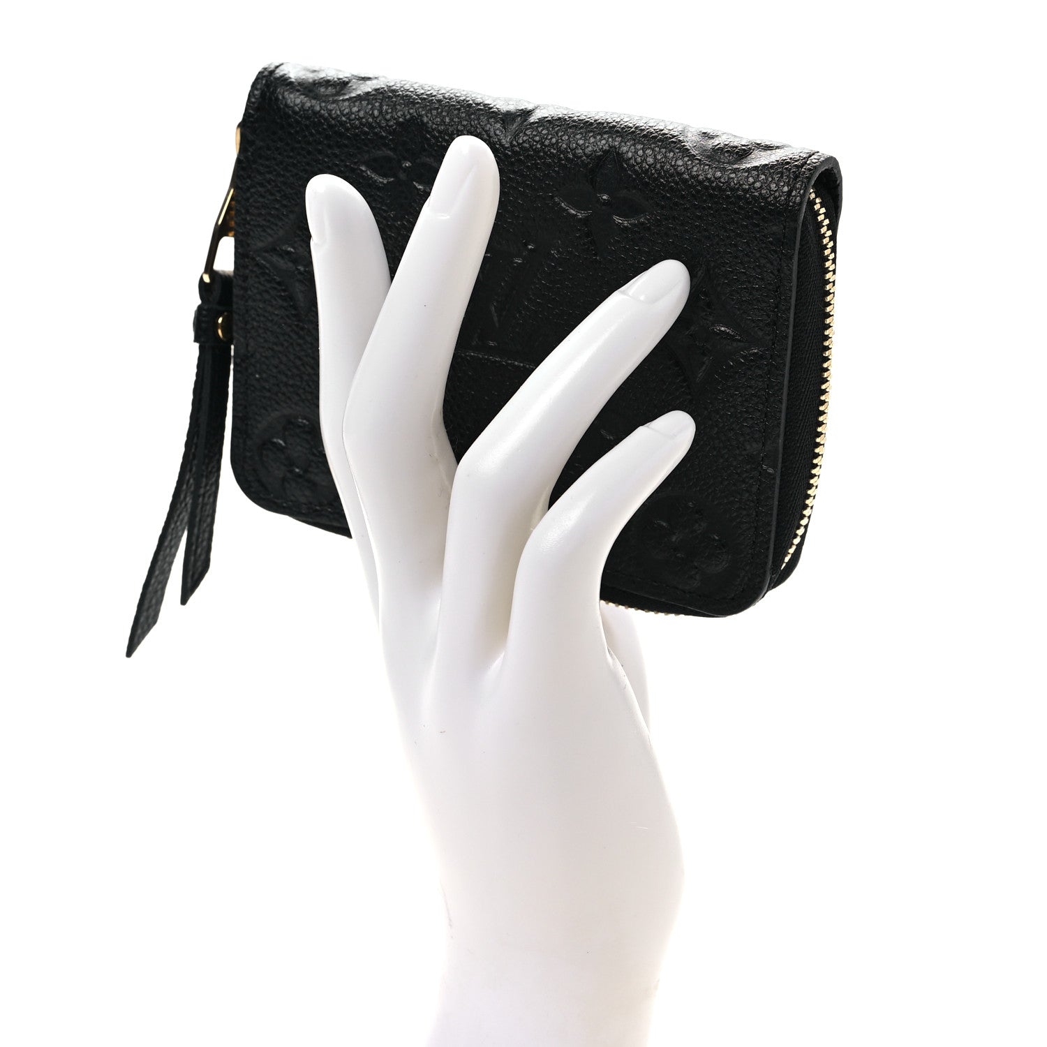 Louis Vuitton Empreinte Zippy Coin Purse Black 2 of 7