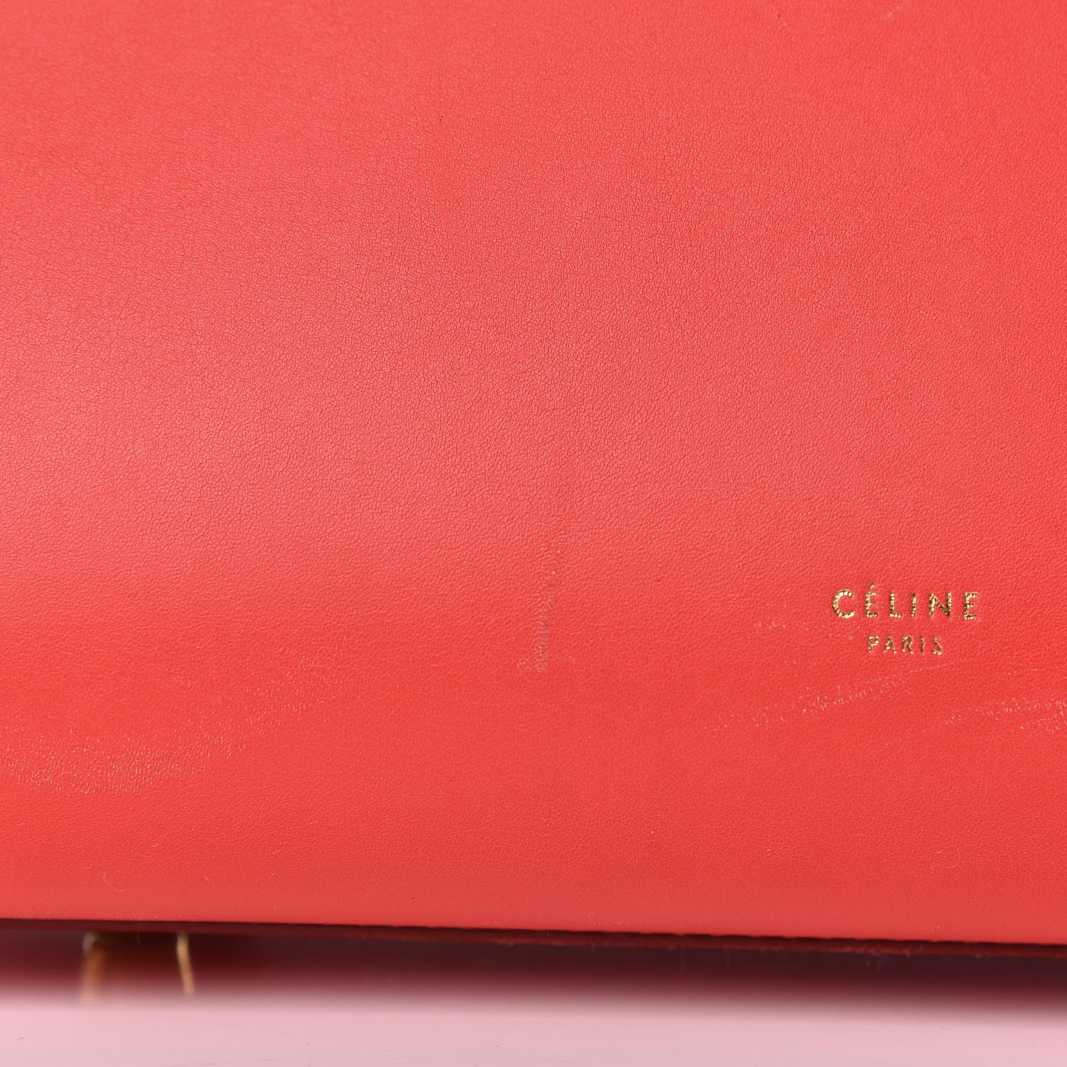 Celine Smooth Calfskin Mini Tie Knot Tote Alizarin 17 of 27