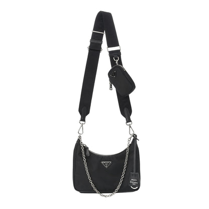 Prada Nylon Re-Edition 2005 Shoulder Bag Black 1 of 10