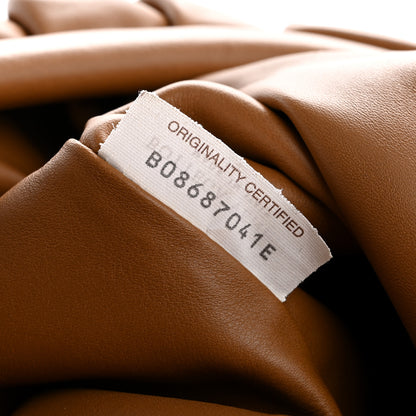 Bottega Veneta Smooth Butter Calf The Pouch Oversized Clutch Teak 8 of 8