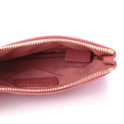 Chanel Iridescent Caviar Quilted Small Cosmetic Case Pink 5 of 10
