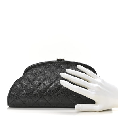 Chanel Caviar Quilted Timeless Clutch Black 2 of 10