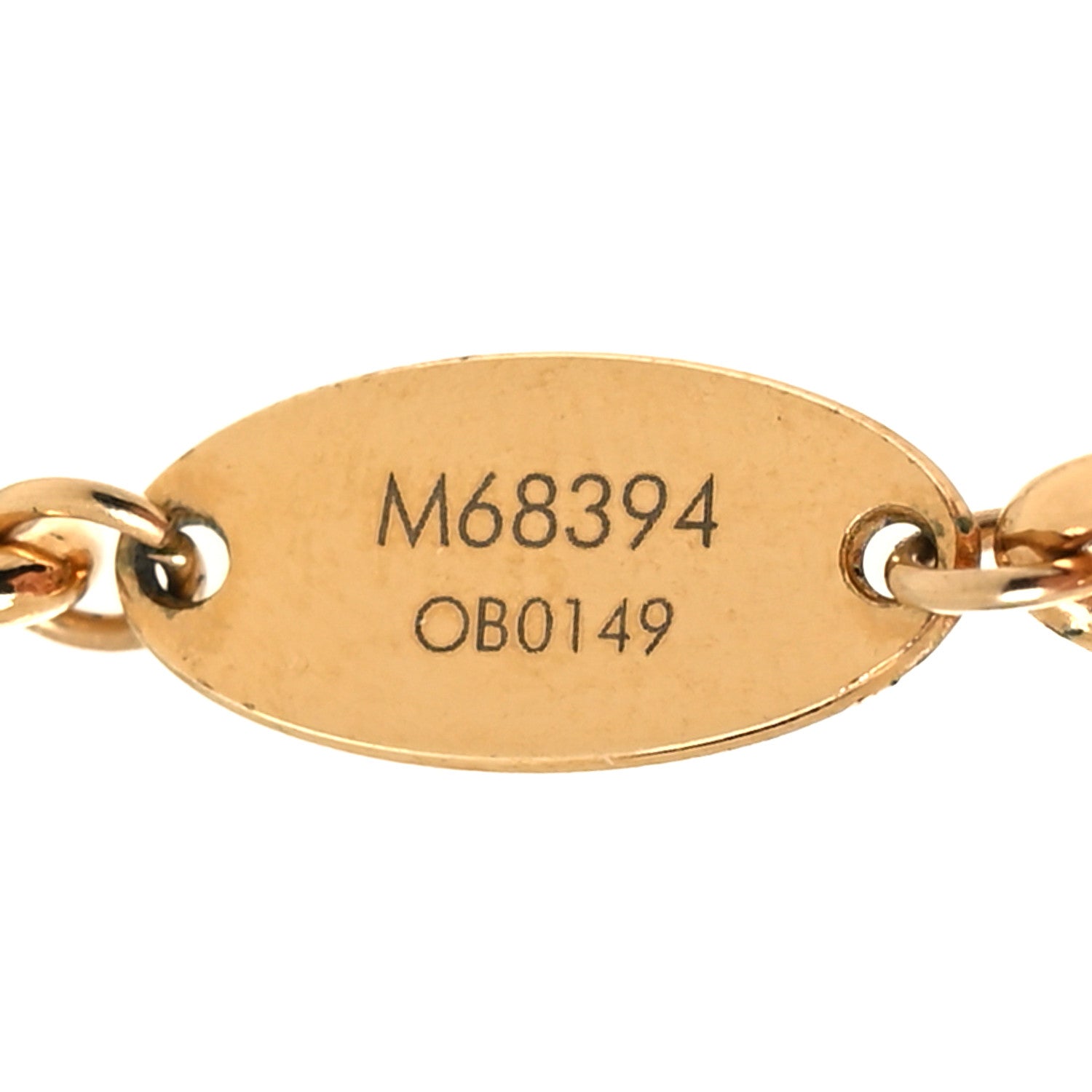 Louis Vuitton Metal Mini Boite Chapeau Pendant Necklace Gold 6 of 6