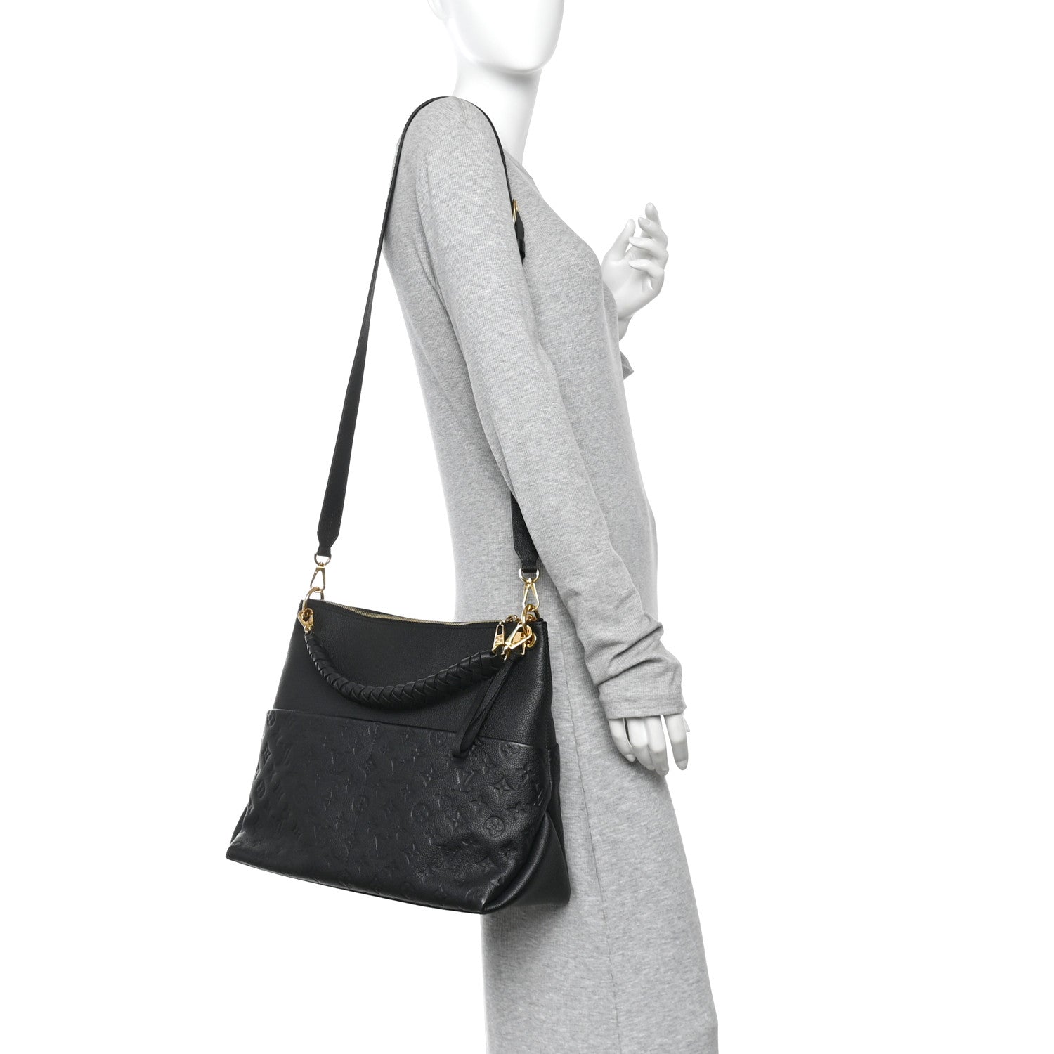 Louis Vuitton Empreinte Maida Hobo Black 2 of 10
