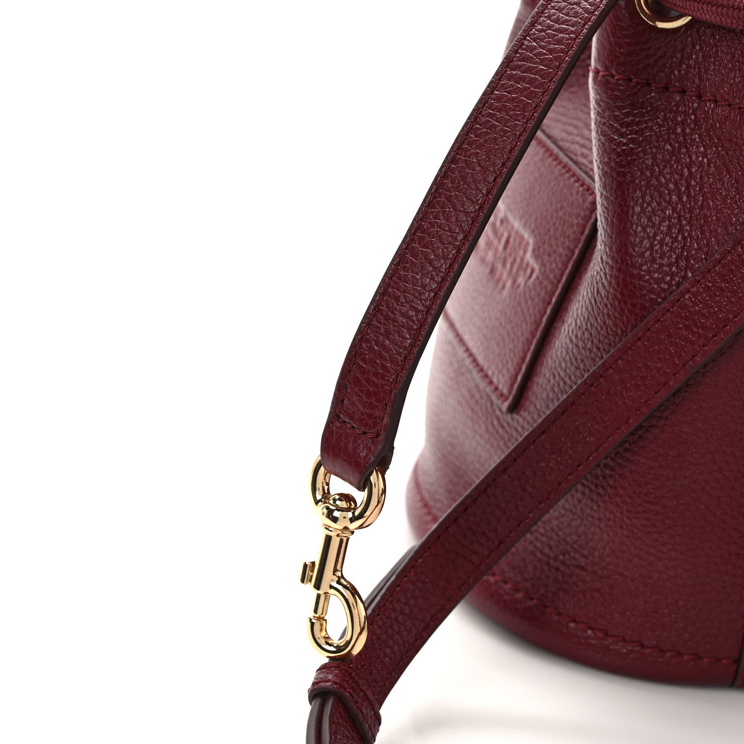 Marc Jacobs Grained Calfskin The Bucket Bag Chianti 12 of 12