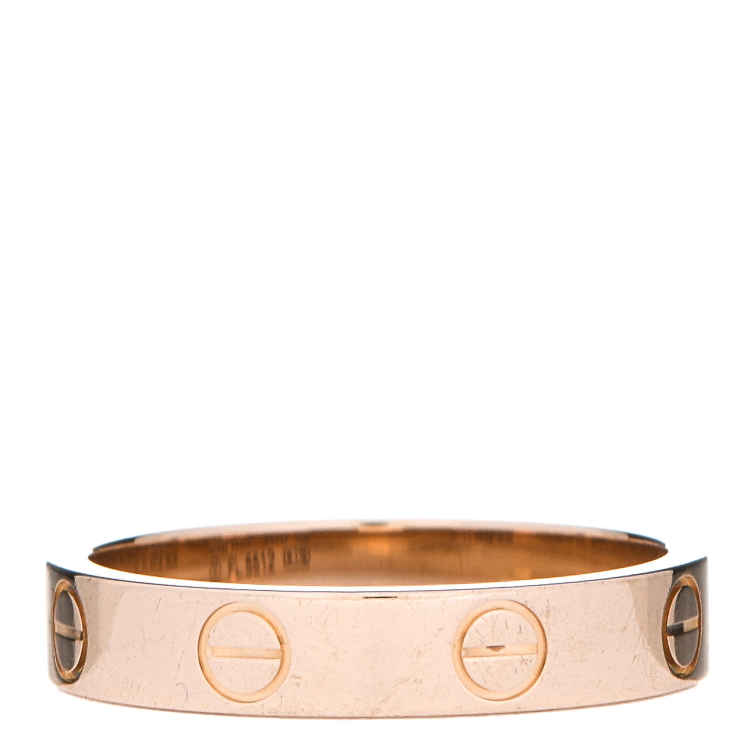 Cartier 18K Pink Gold 3.5mm LOVE Wedding Band Ring 52 6 3 of 5