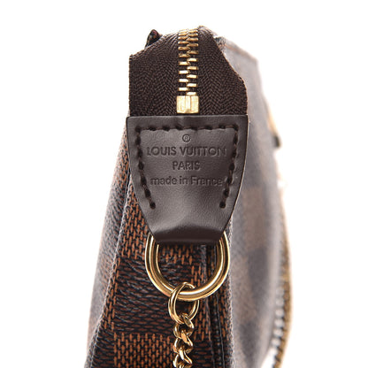 Louis Vuitton Damier Ebene Mini Pochette Accessories 7 of 9