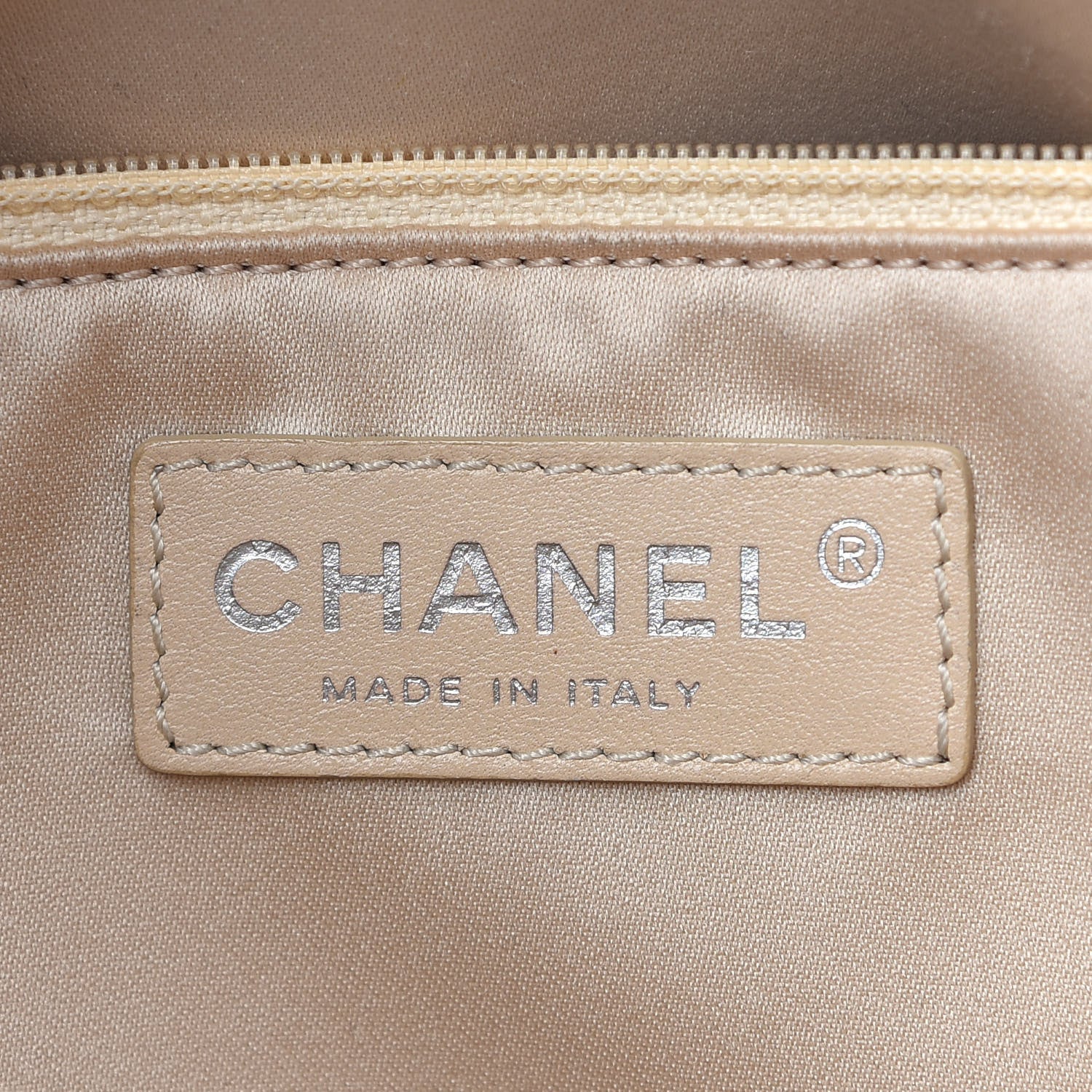 Chanel Caviar Quilted Grand Shopping Tote GST Beige 6 of 10