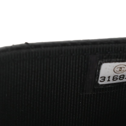 Chanel Caviar Quilted Flap Card Holder Wallet Black 8 of 8