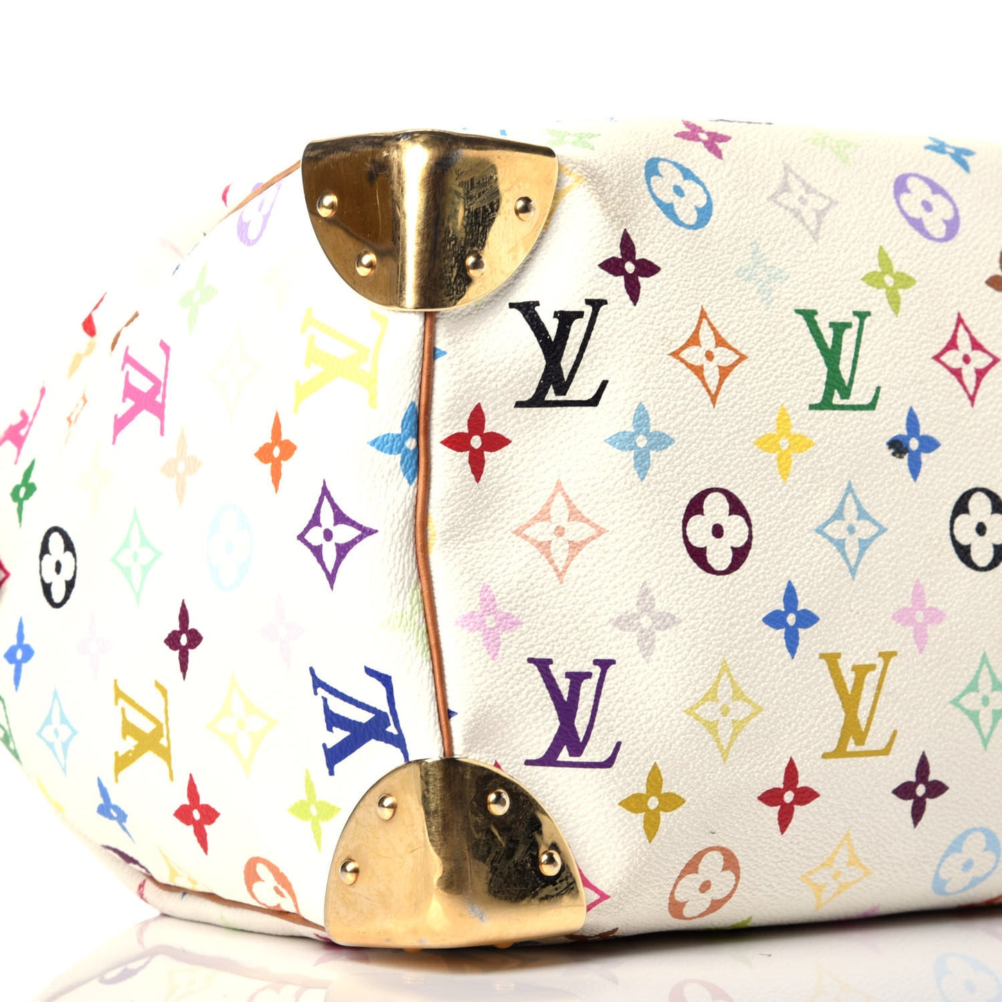 Monogram Multicolor Speedy 30 White