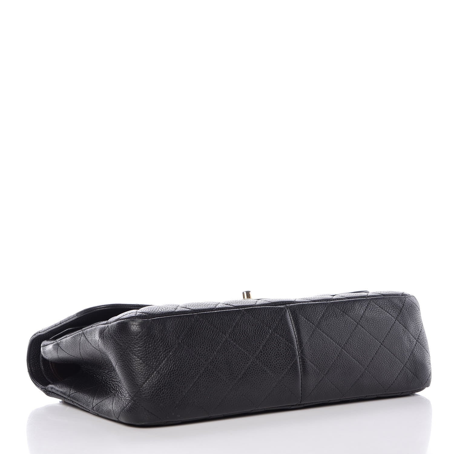 Chanel Caviar Quilted Jumbo Double Flap Black 4 of 11