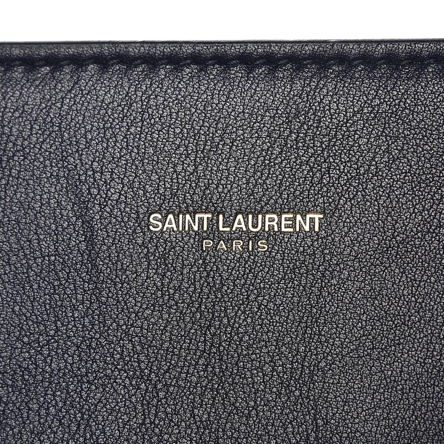 Saint Laurent Calfskin Large Sac De Jour Carryall Navy Blue 8 of 14
