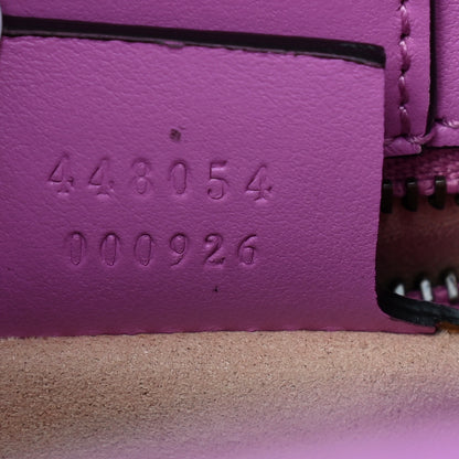 Gucci Calfskin Matelasse Small GG Marmont Tote Candy Mousse 7 of 9