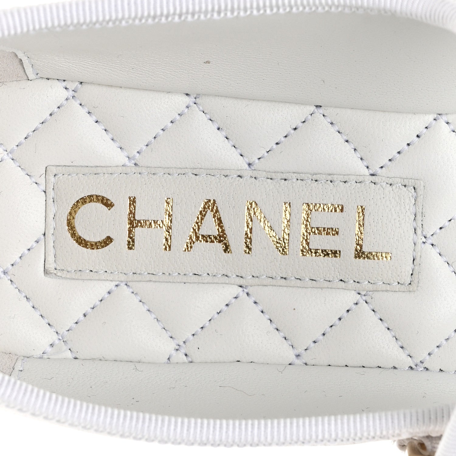 Chanel Lambskin Mary Jane Flats 38.5 White 8 of 10