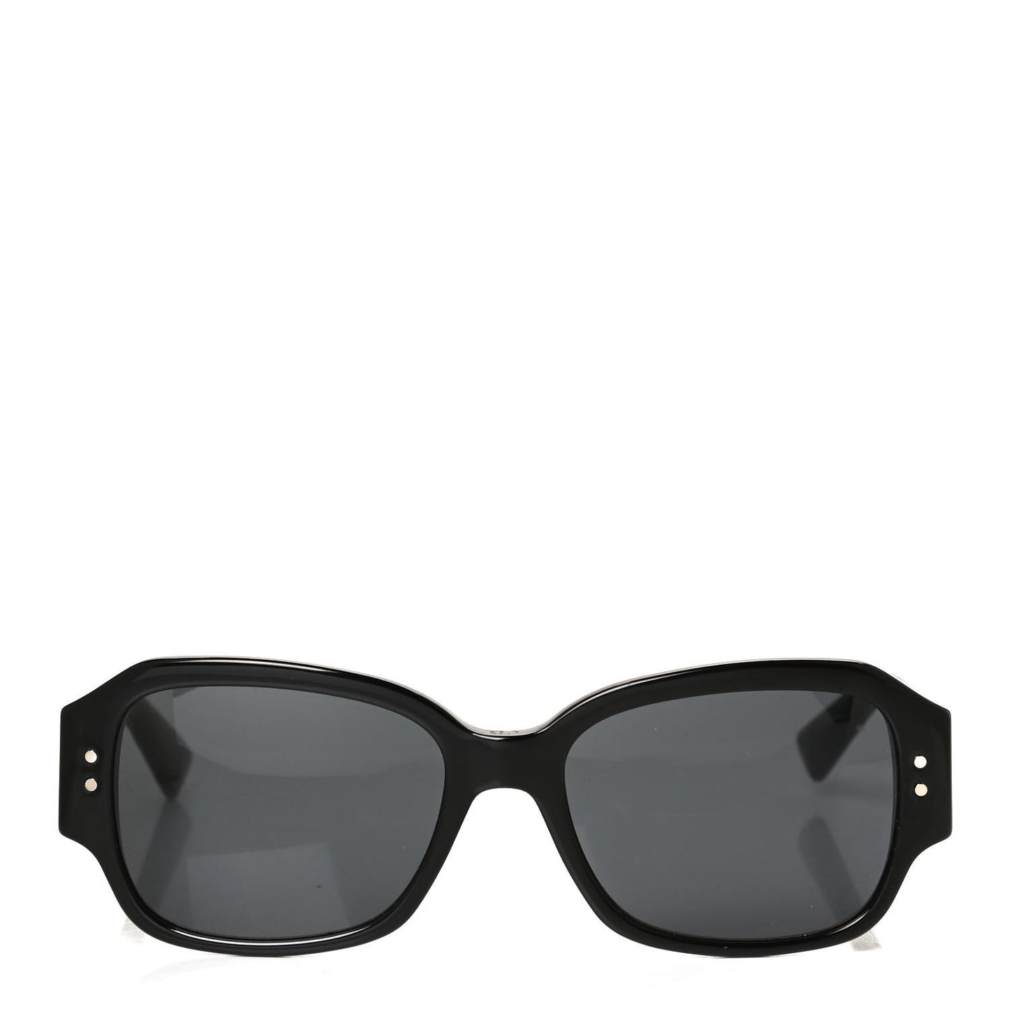 Acetate Cannage Lady Dior Studs 5 Sunglasses Black
