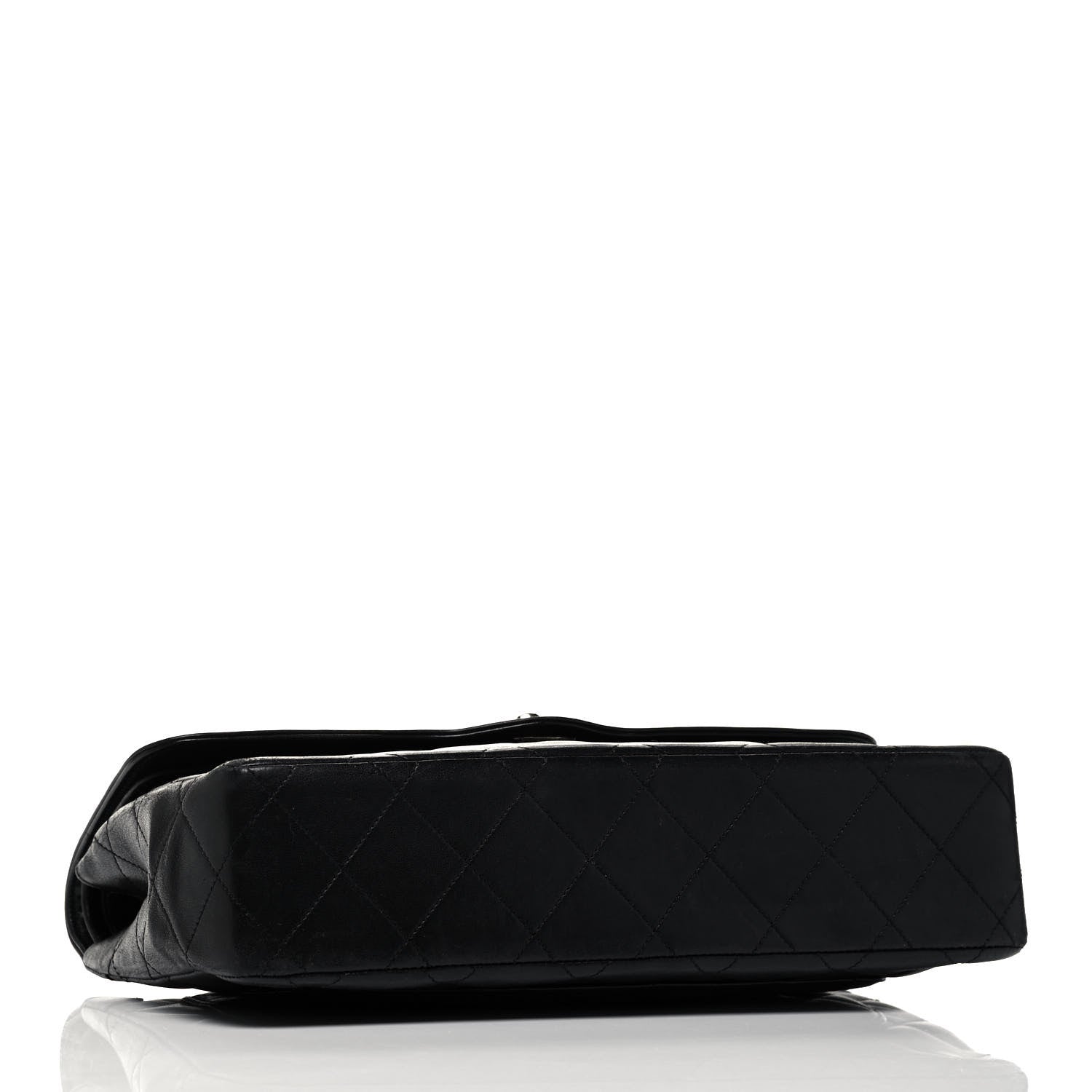 Chanel Lambskin Quilted Medium Double Flap Black 4 of 9