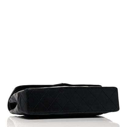 Chanel Lambskin Quilted Medium Double Flap Black 4 of 9