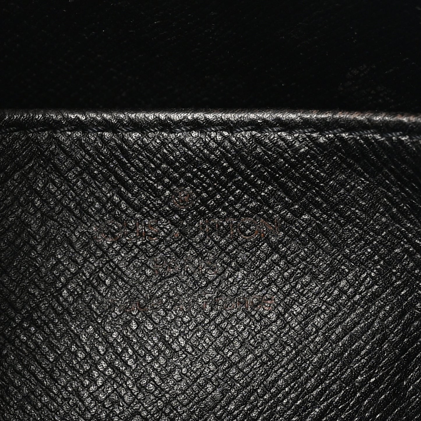 Epi Pouchette Homme Black