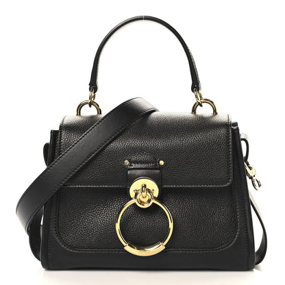 Chloe Calfskin Mini Tess Day Bag Black 1 of 9